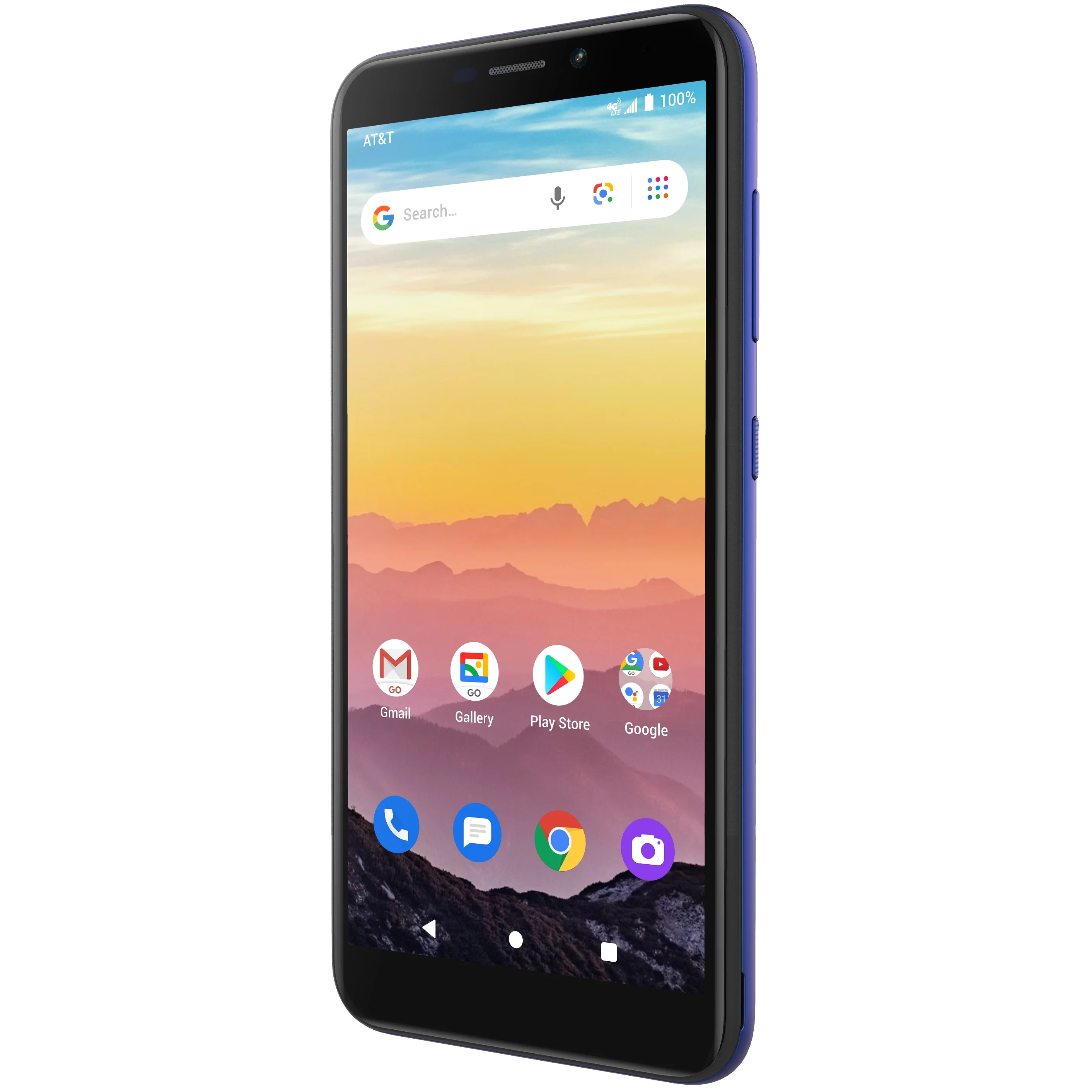 AT&T Calypso, 16GB, Chameleon Blue - Prepaid Smartphone