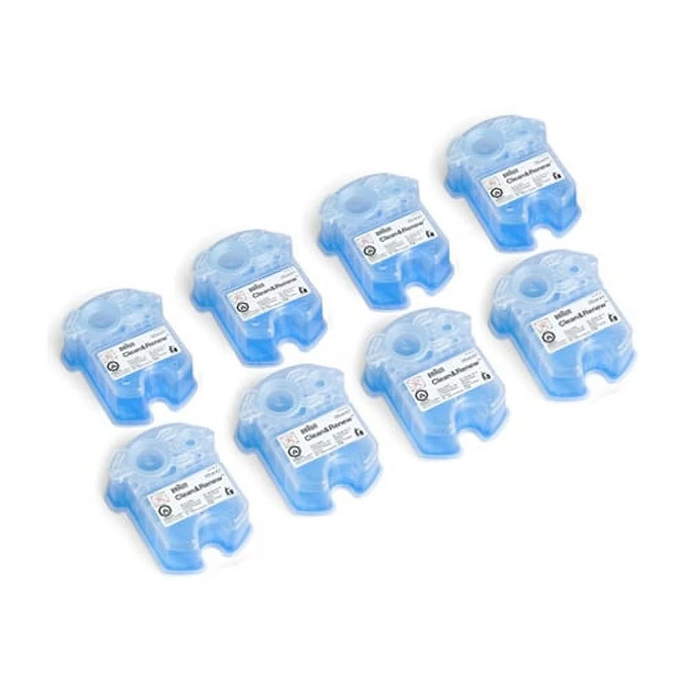 Braun CCR8 Replacemnet Clean And Renew Refills Cartridge For Models 7630,8377,8585,8595 And 8970