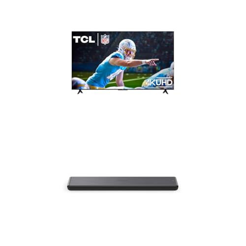 TCL 55-Inch Class S5 UHD 4K LED Smart TV with Fire TV (55S551F, 2024 Model), Dolby Vision, HDR PRO+, Dolby Atmos, Alexa Built-in with Voice Remote, Apple AirPlay 2 Compatibility, Streaming Television