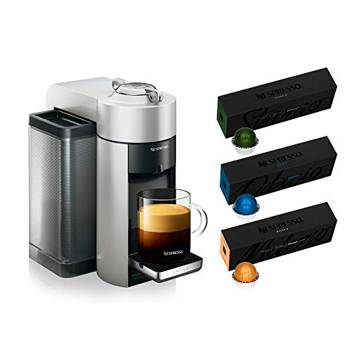 Nespresso Vertuo Coffee and Espresso Maker by De'Longhi, Graphite Metal