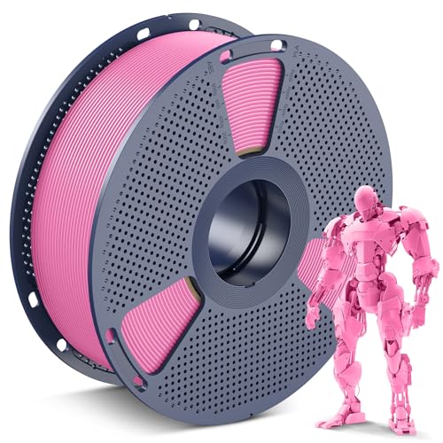 SUNLU 4kg PLA 3D Printer Filament Bundle, Neatly Wound PLA Filament 1.75mm ±0.02mm, Individually Vacuum Packed, 4kg in Total, 1kg per Spool, 4 Pack, 4000g, 4Black