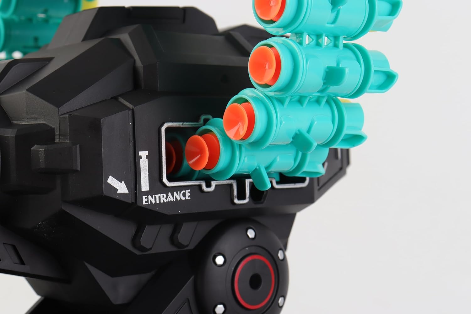 BESTKID BALL - Ultimate Battle RC Tank with Nerf Launcher - Remote Control Tank That Shoots Foam Darts - 50ft Range, Stunts, 30min Play, 2.4GHz, 16 Foam Darts - Best Gifts for Kids Age 8-12