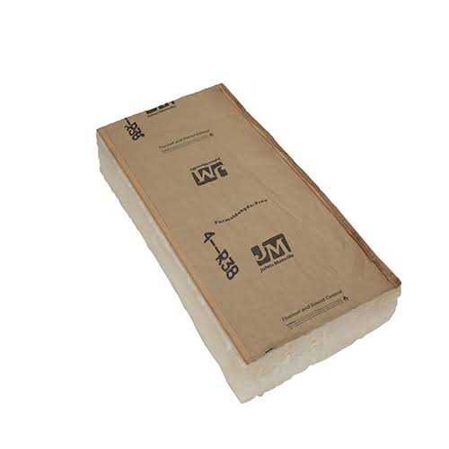 Johns Manville R38 Kraft Batt Fiberglass Insulation 64 Sq. Ft. Coverage