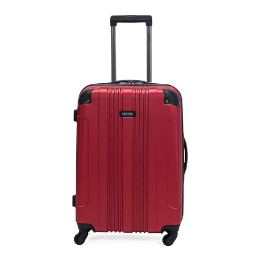 Kenneth Cole REACTION Out of Bounds Lightweight Hardshell 4-Wheel Spinner Luggage, Cobalt Blue, 20-Inch Carry On