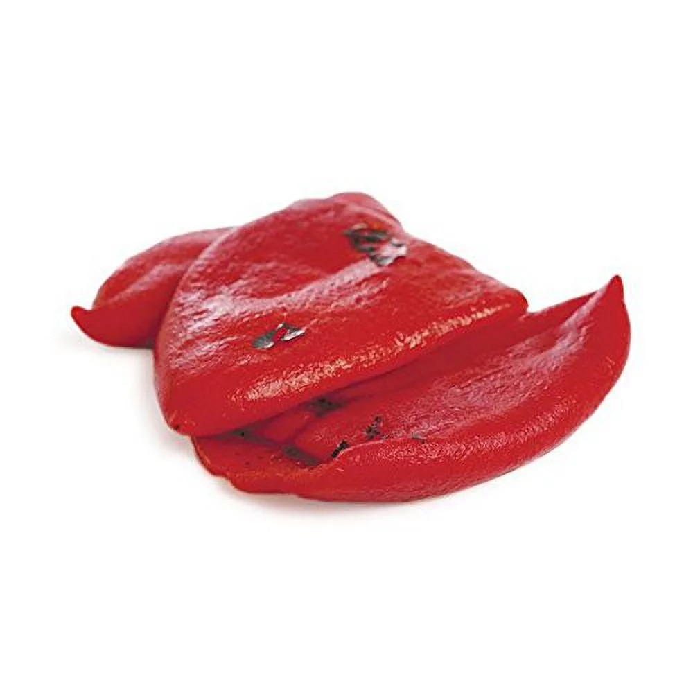 Divina, Organic Fire Roasted Sweet Peppers - Case of 6 - 16.2 OZ