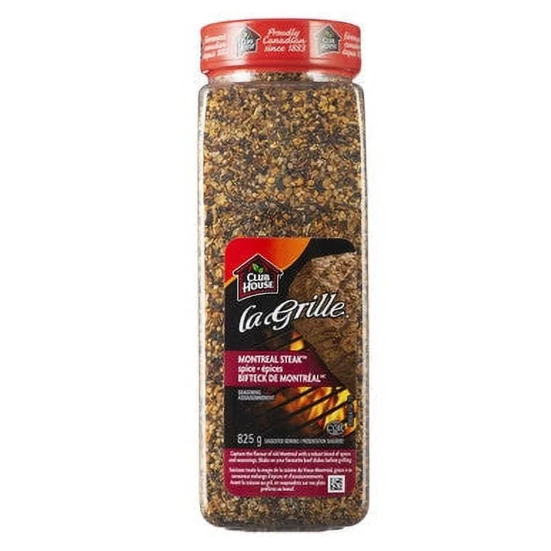 Club House La Grille Montreal Steak Spice, 825g/29.1oz. {Imported from Canada}