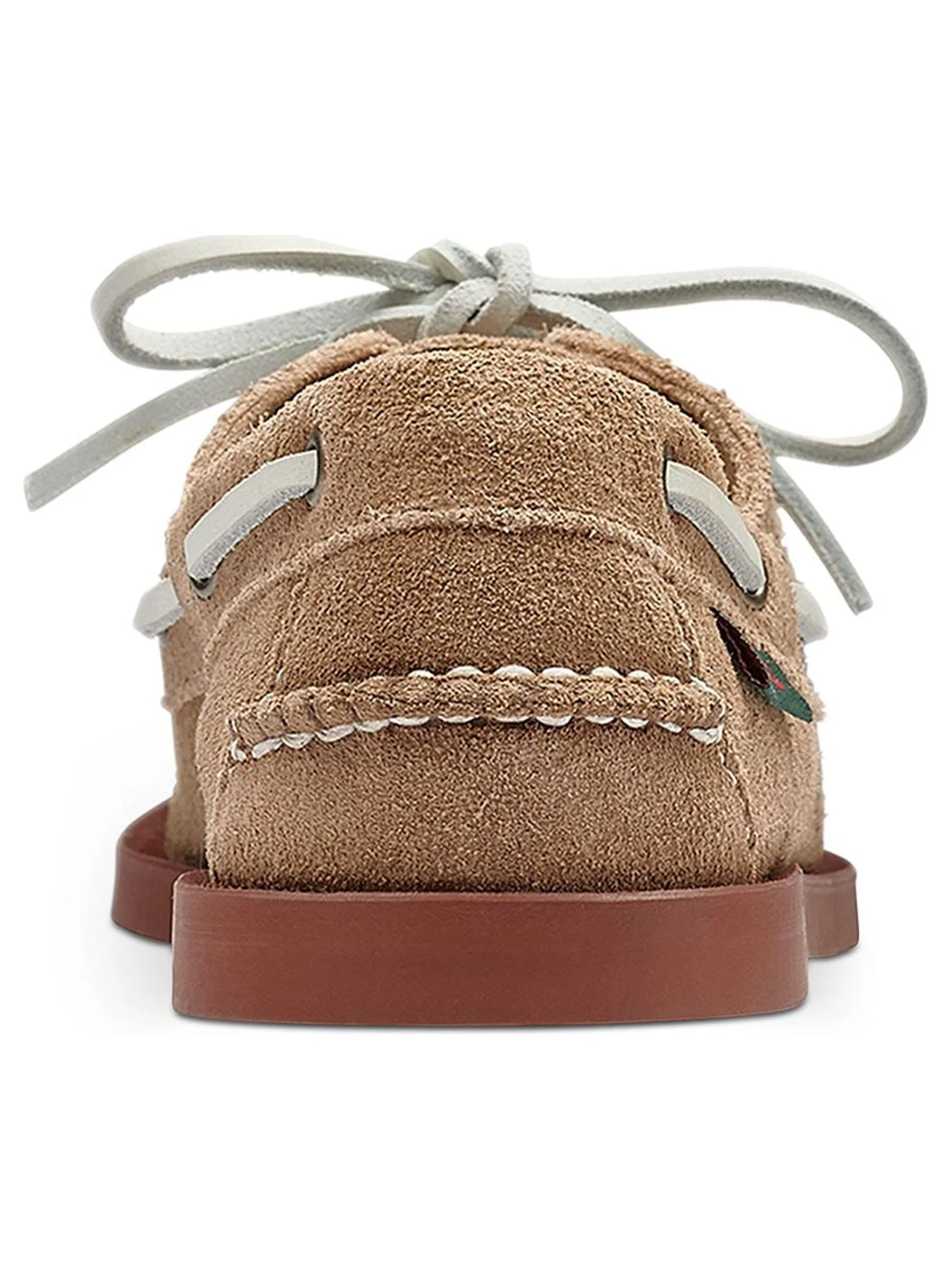 G.H. BASS Womens Desert Sand Beige Removable Padded Insole Slip Resistant Hampton Round Toe Lace-Up Leather Loafers Shoes 11 M