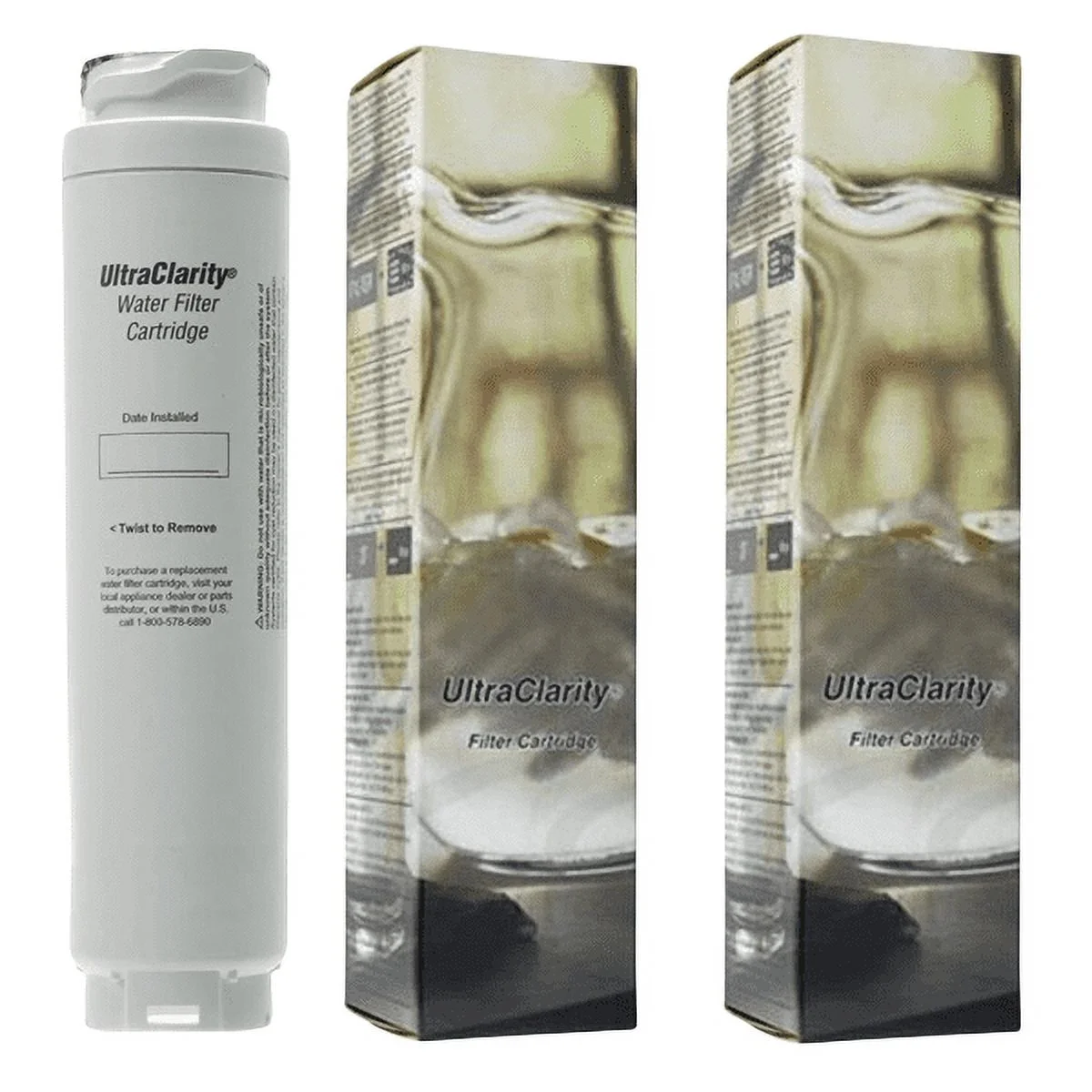 Fit Bosch Ultra Clarity Refrigerator water filter-2 Pack