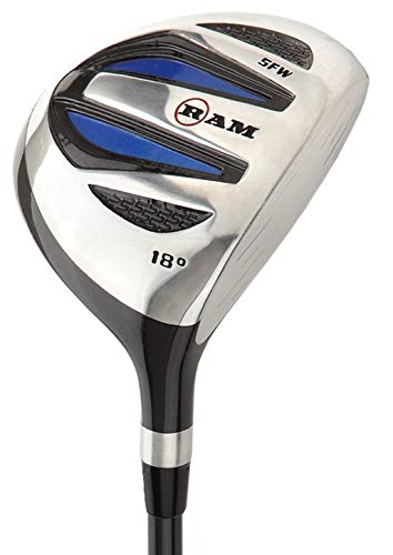 Ram Golf EZ3 Mens Wood Set - Driver, 3 & 5 Wood -Headcovers Included