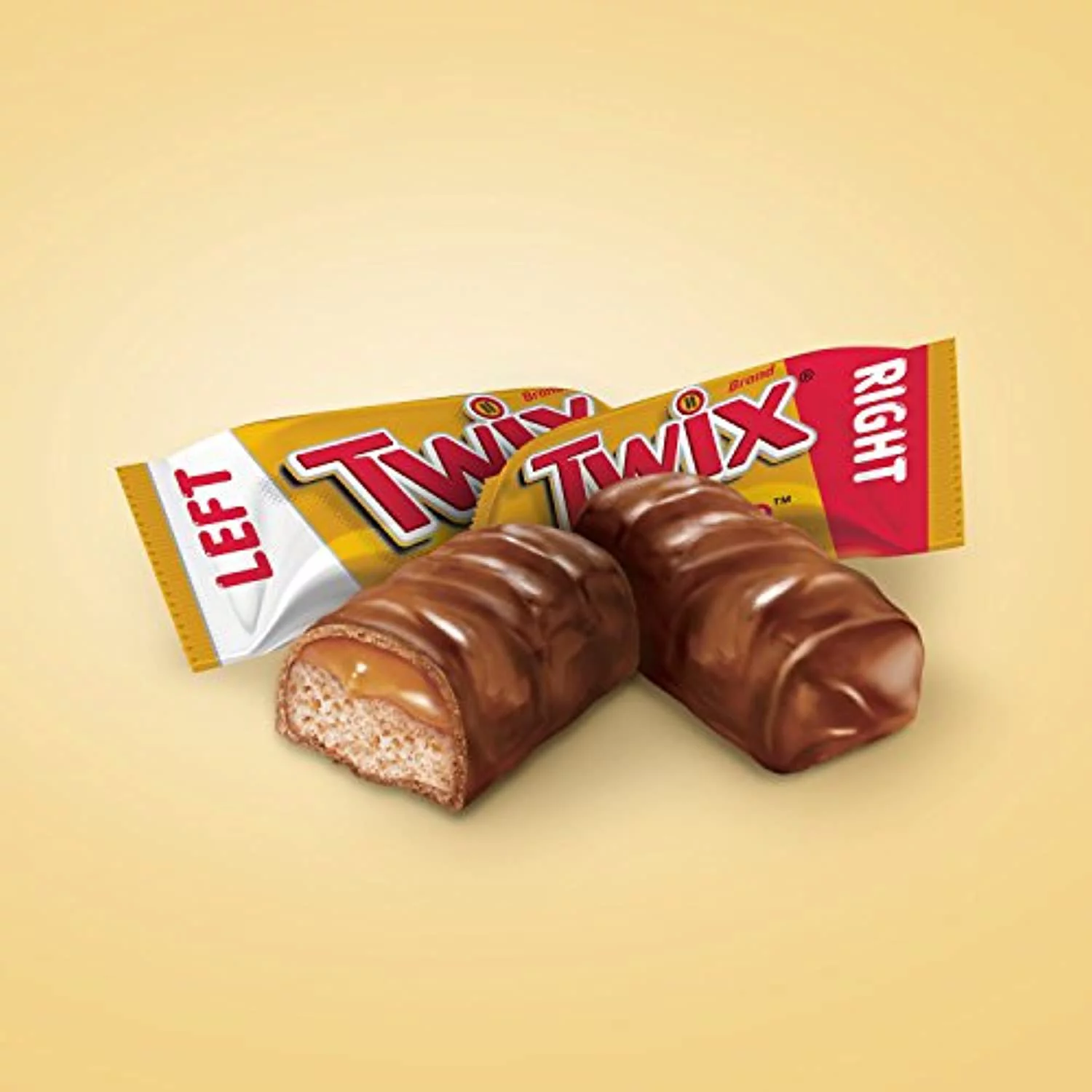 Twix Caramel Minis Size Chocolate Cookie Bar Candy 40-Ounce Bag