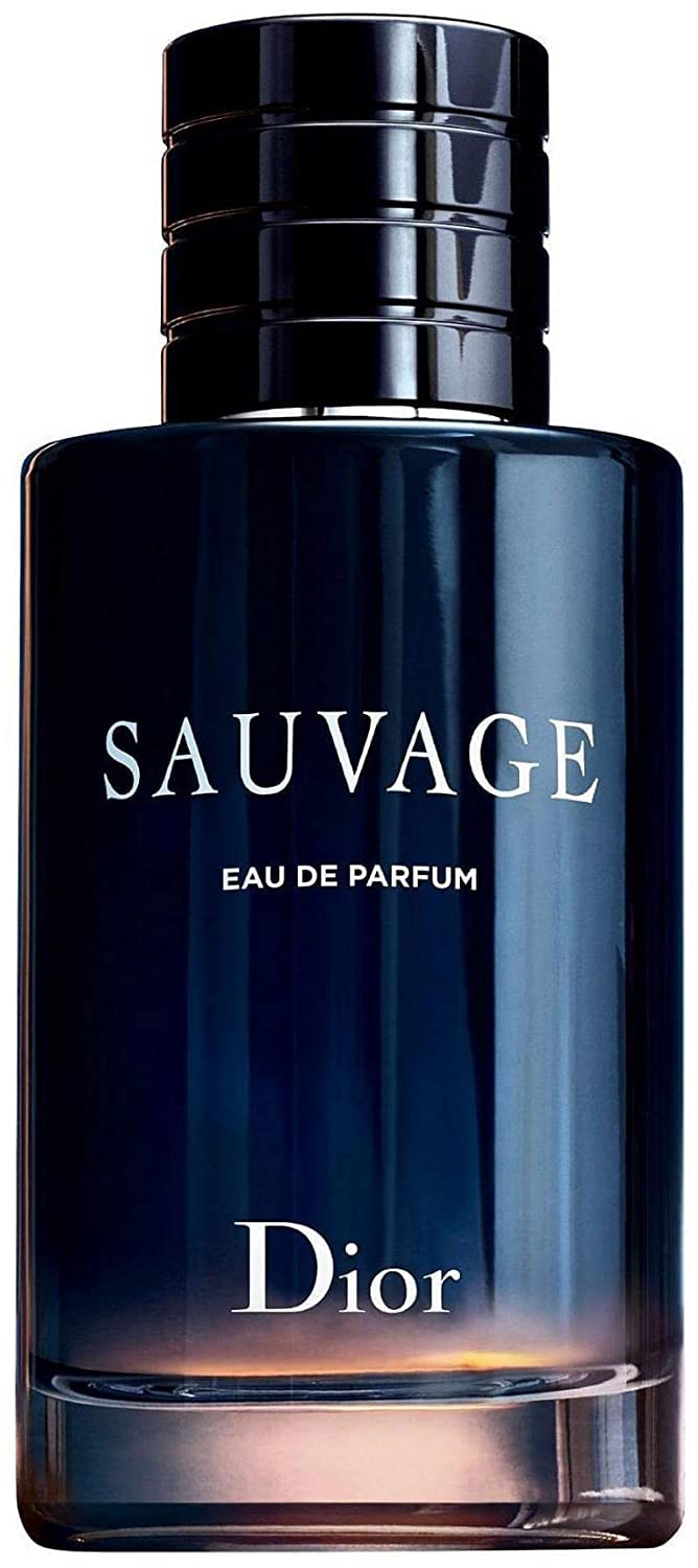 Dior Sauvage for Men, Eau de Parfum Spray, 6.80 Fl Oz (Pack of 1) & Sauvage Eau De Parfum Spray For Men, 3.4 Ounce