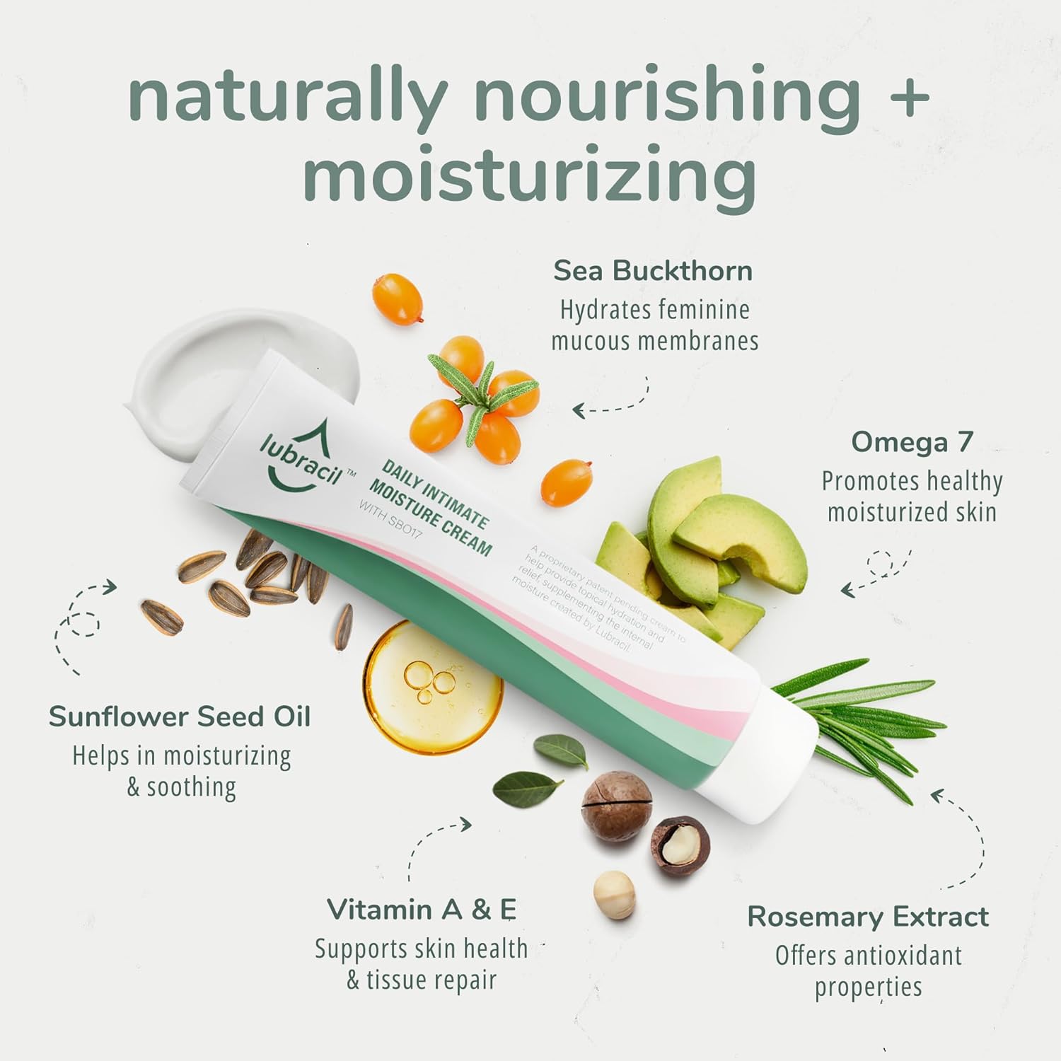 Lubracil Daily Intimate Feminine Cream & Daily Support Menopause Gummies