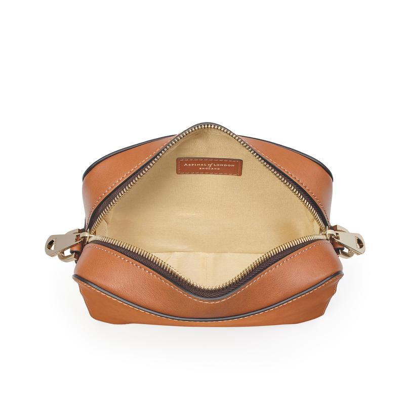 Aspinal of London | Camera A Bag Smooth Tan | Brown