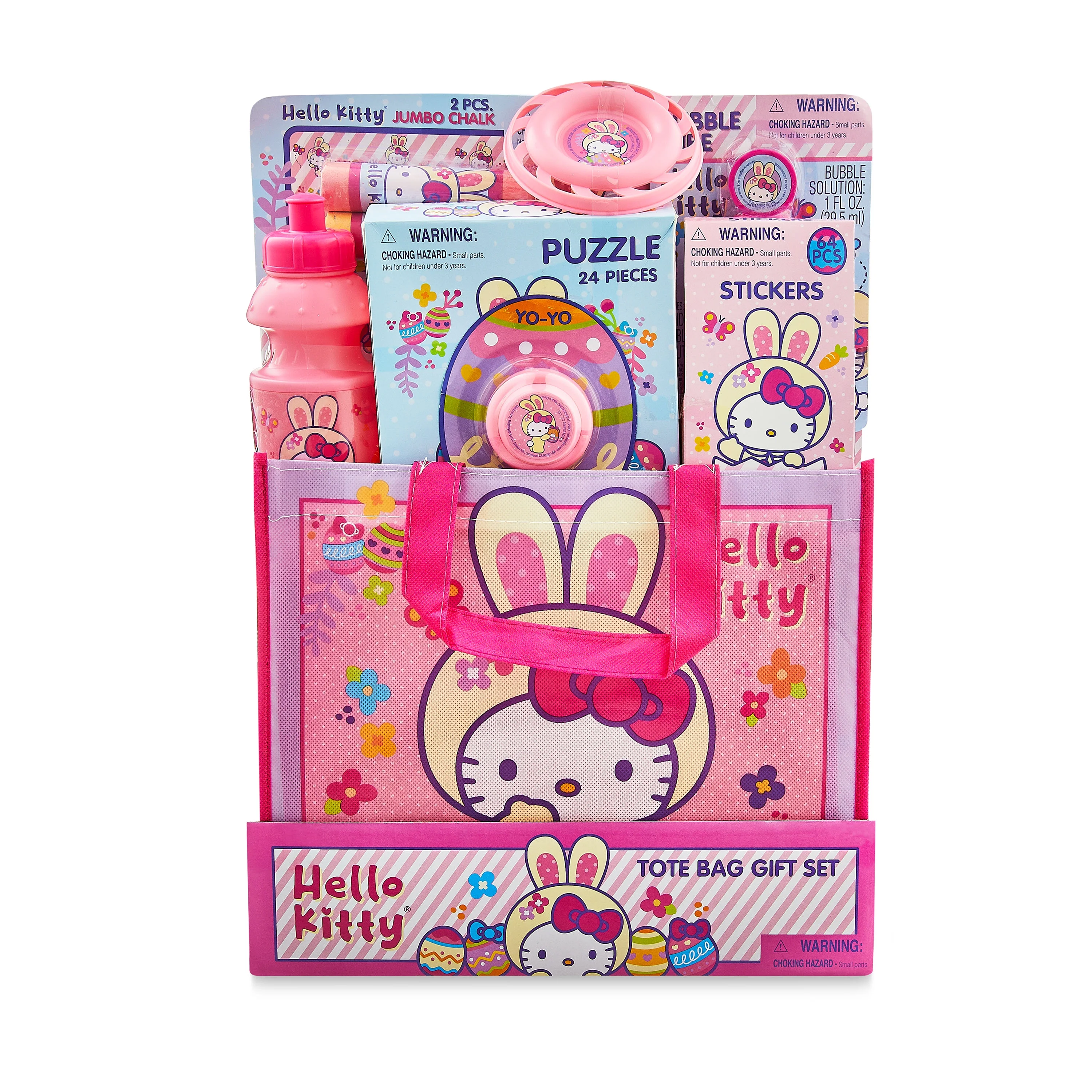 Hello Kitty Easter Licensed Tote Bag Gift Set
