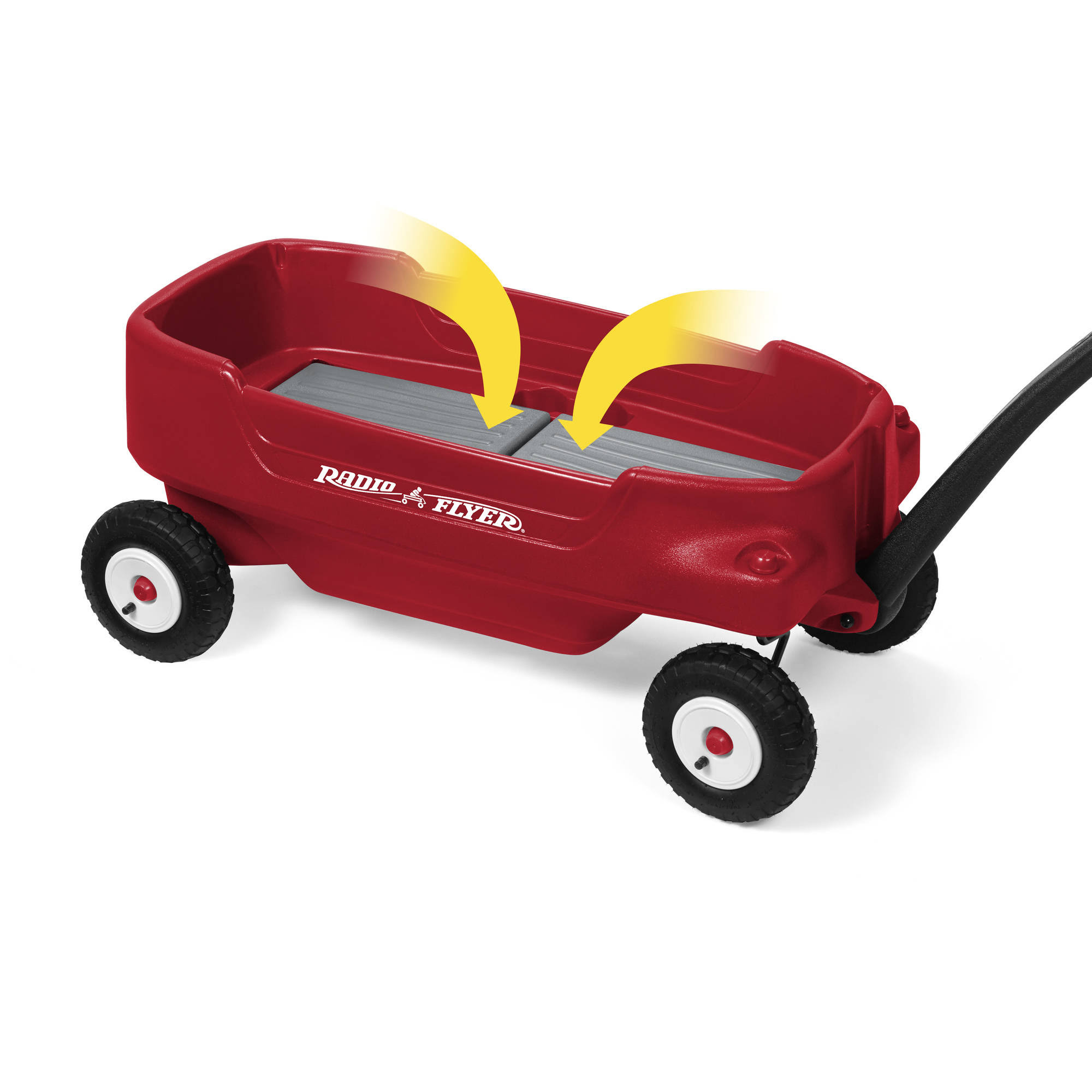 Radio Flyer Deluxe All-Terrain Pathfinder Wagon with Canopy