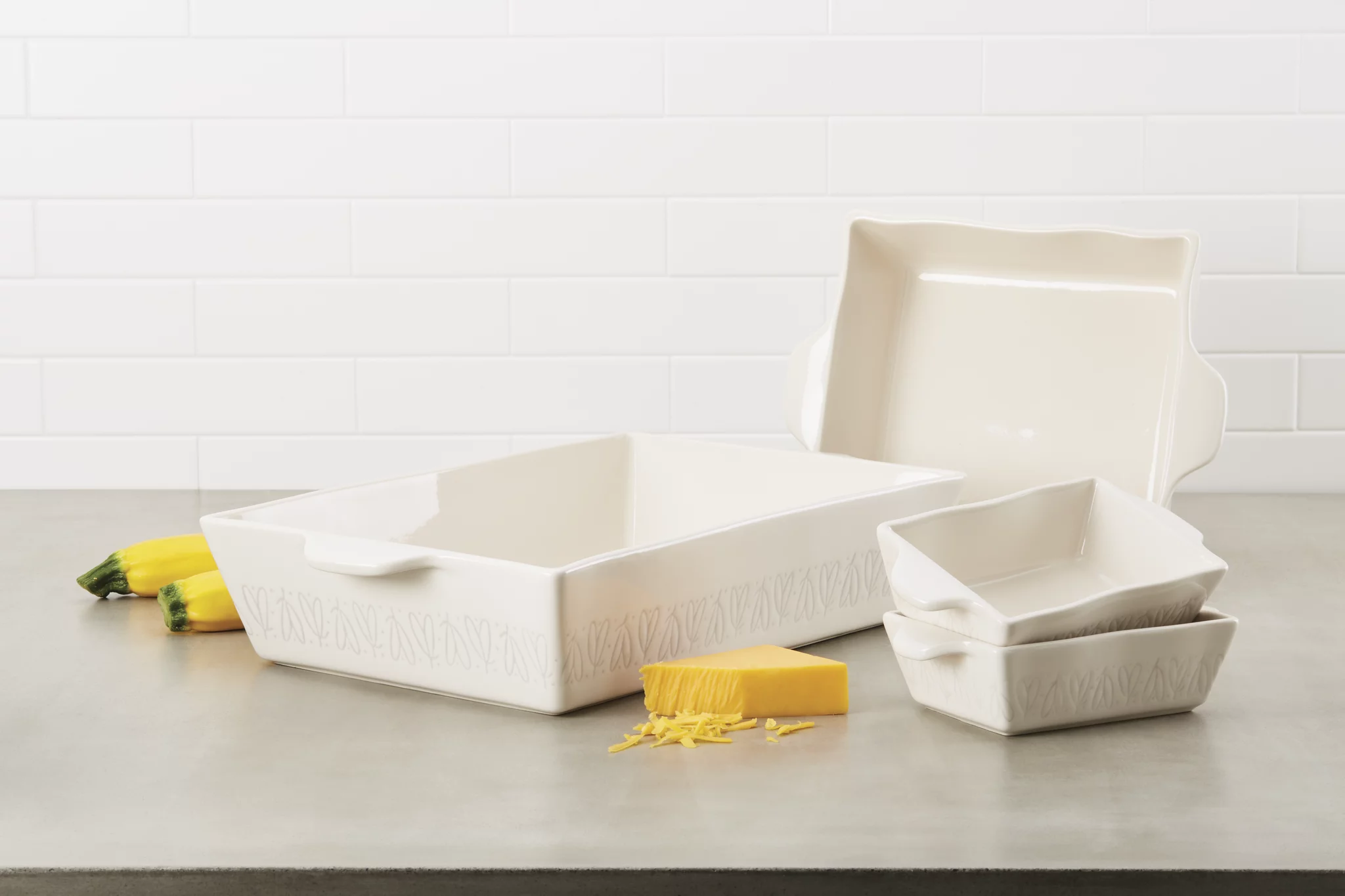 Ayesha Curry Home Collection Stoneware Square Baker, 8