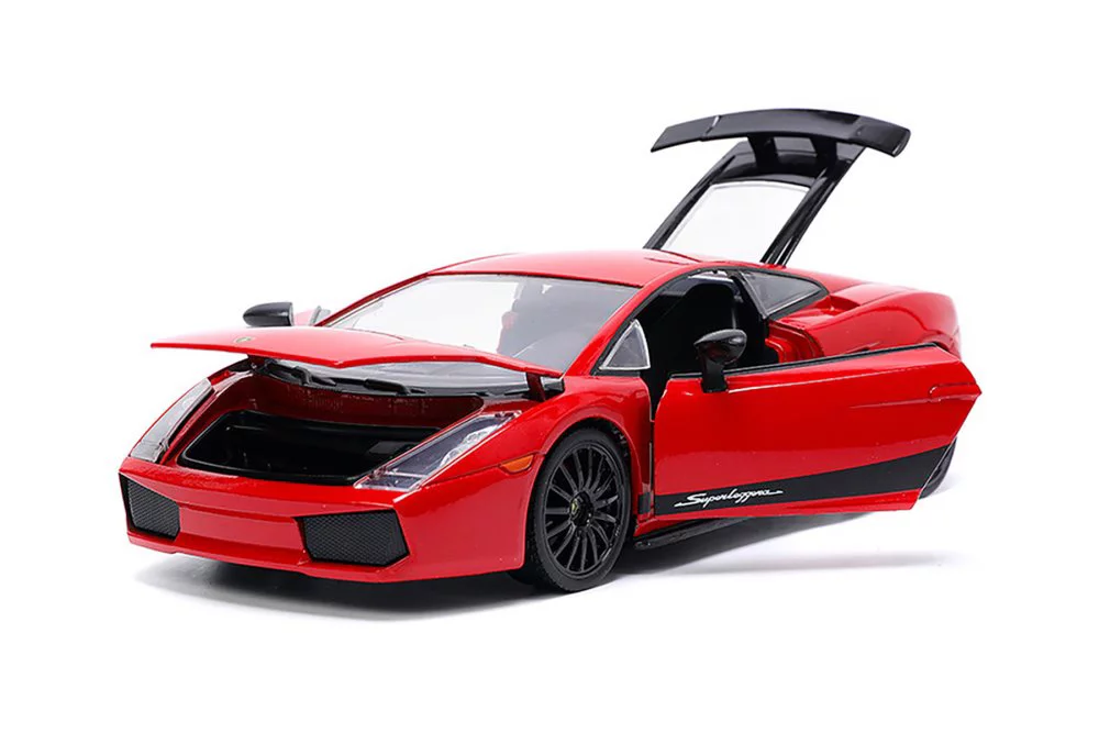 Lamborghini Gallardo Superleggera, Red - Jada Toys 32945/4 - 1/24 scale Diecast Model Toy Car