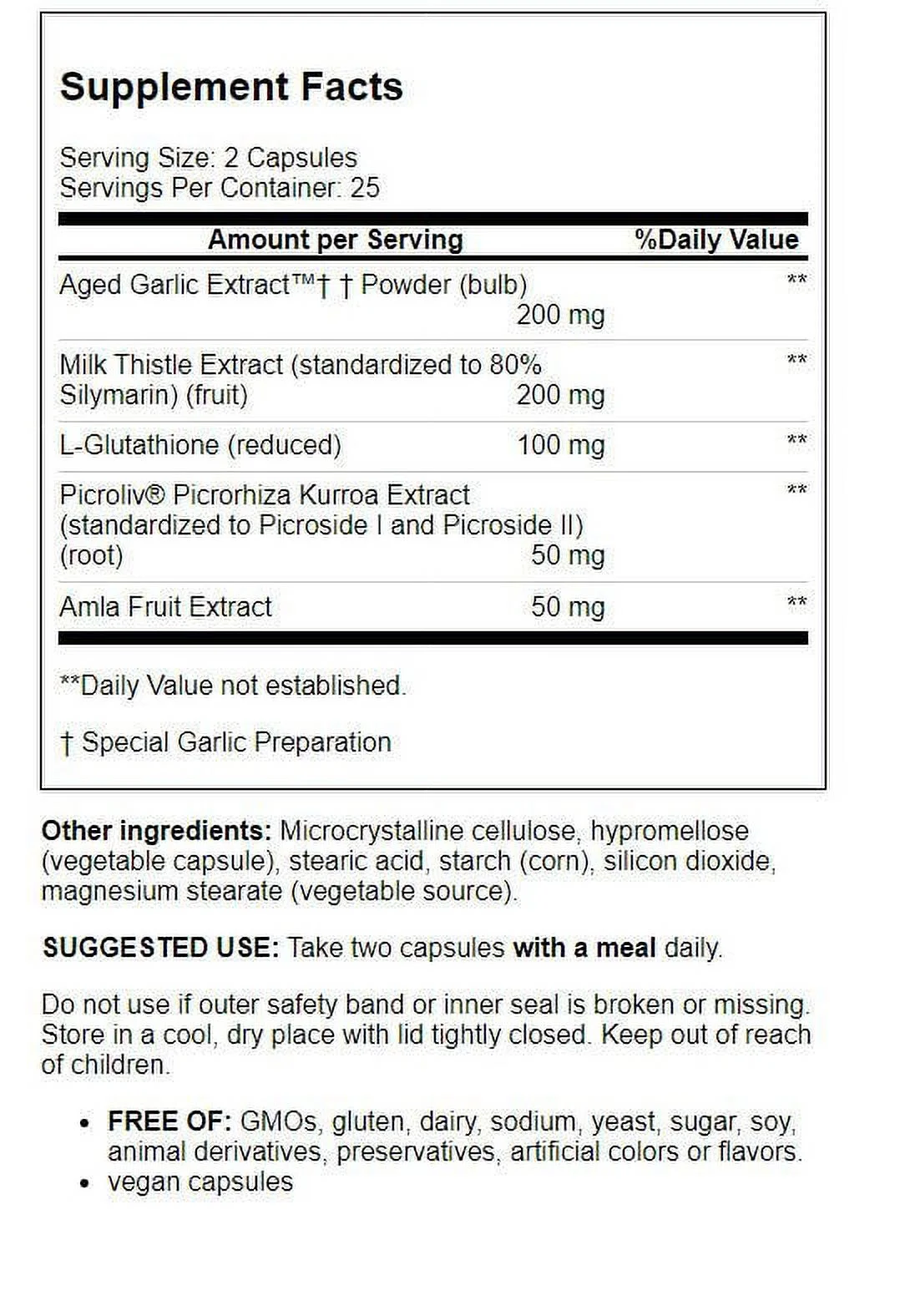 Kyolic Liver Support 50 Vegan Caps