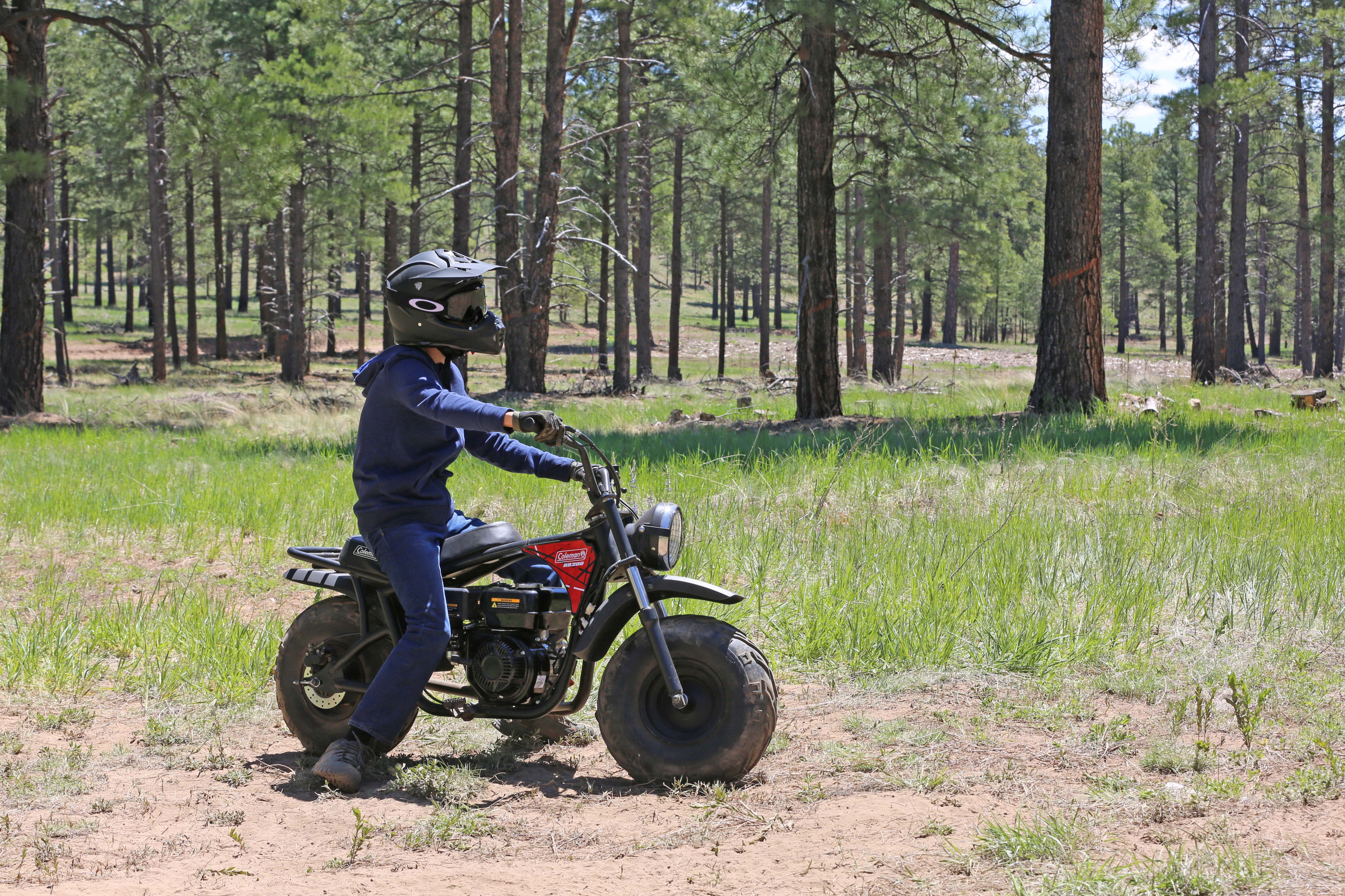 Coleman RB200 Gas Powered 196cc Pink Power Ride-On Mini Bike