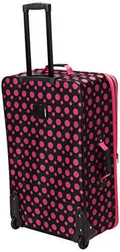 Rockland Fashion Softside Upright Luggage Set, Beach