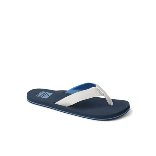 REEF Twinpin Men's Beach Flip Flop, Soft Cushion Footbed, Water Friendly