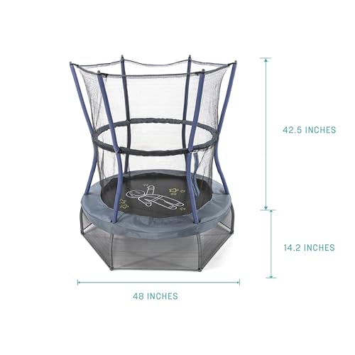 Skywalker Trampolines Mini Trampoline with Enclosure Net