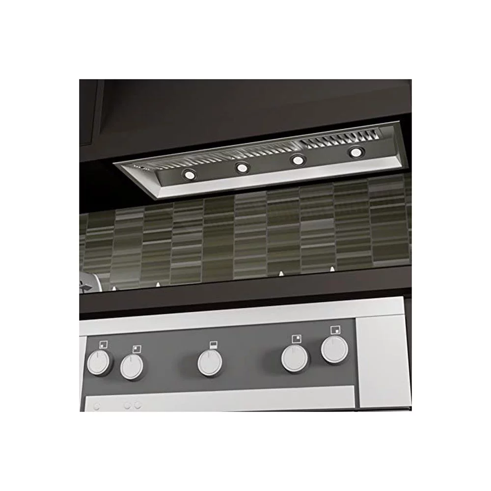 ZLINE 695-46 Deep 46 Inch Range Hood Insert with LED Lighting, Stainless Steel