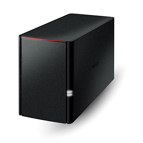 BUFFALO LinkStation SoHo 220 2-Bay Personal Cloud Office NAS 4TB (2x2TB) with Hard Drives Included