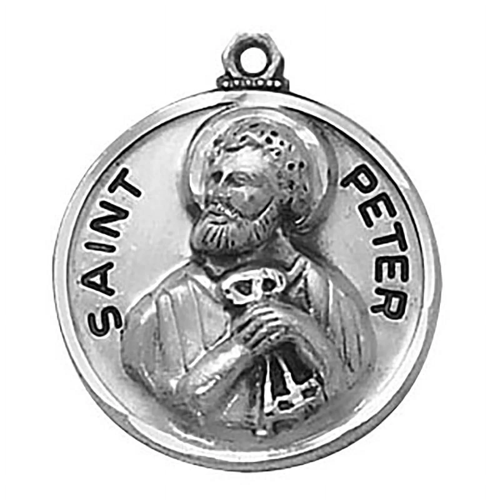 Creed SS827-43 Sterling Silver Medal - Saint Peter