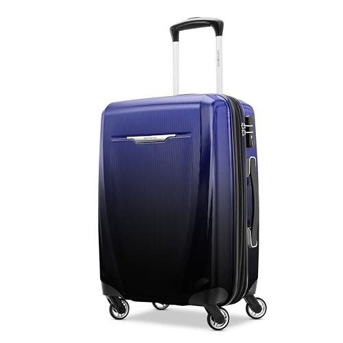 Samsonite Winfield 3 DLX Hardside Expandable Luggage with Spinners, Silver, Carry-On 20-Inch