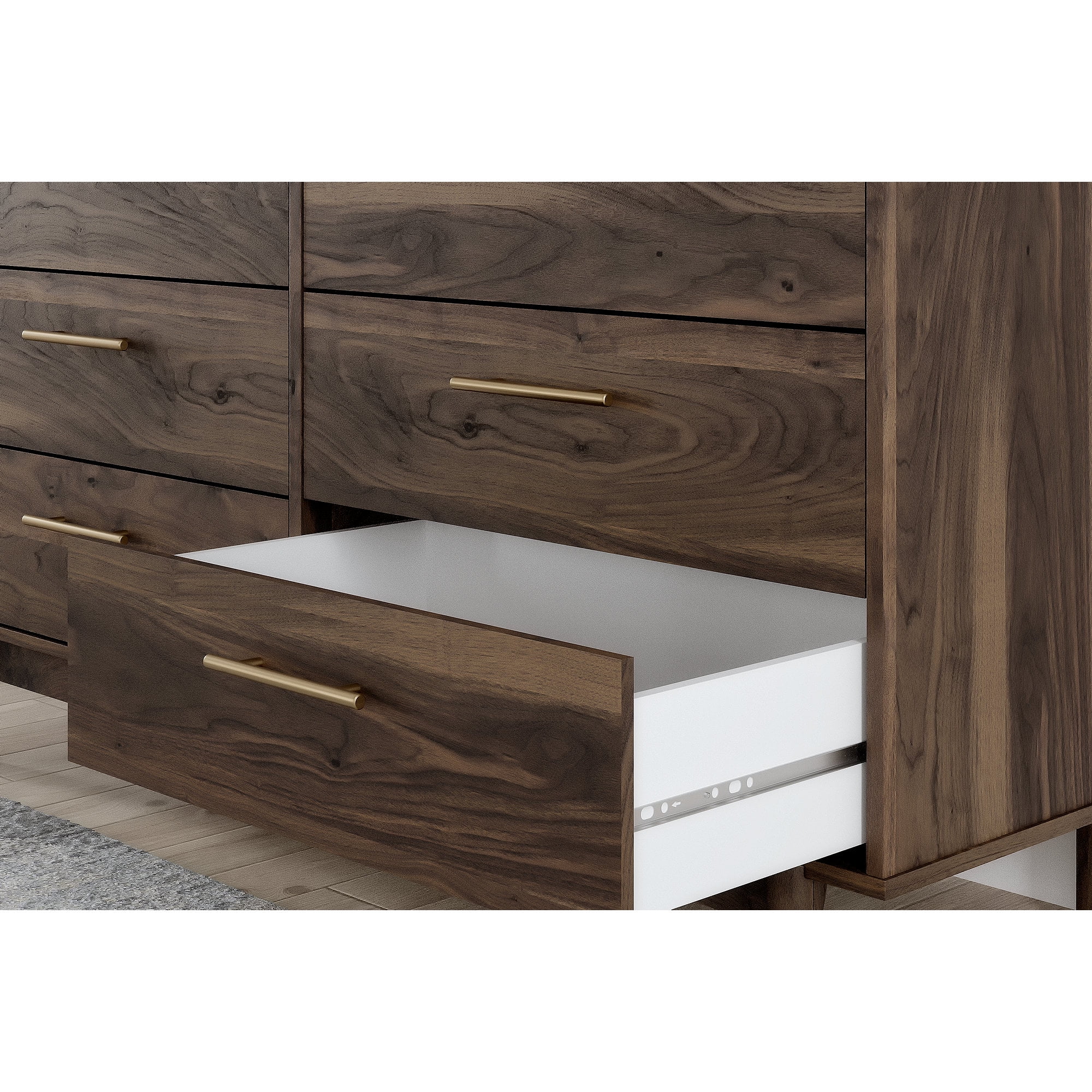 Signature Design by Ashley Casual Calverson Dresser, Mocha