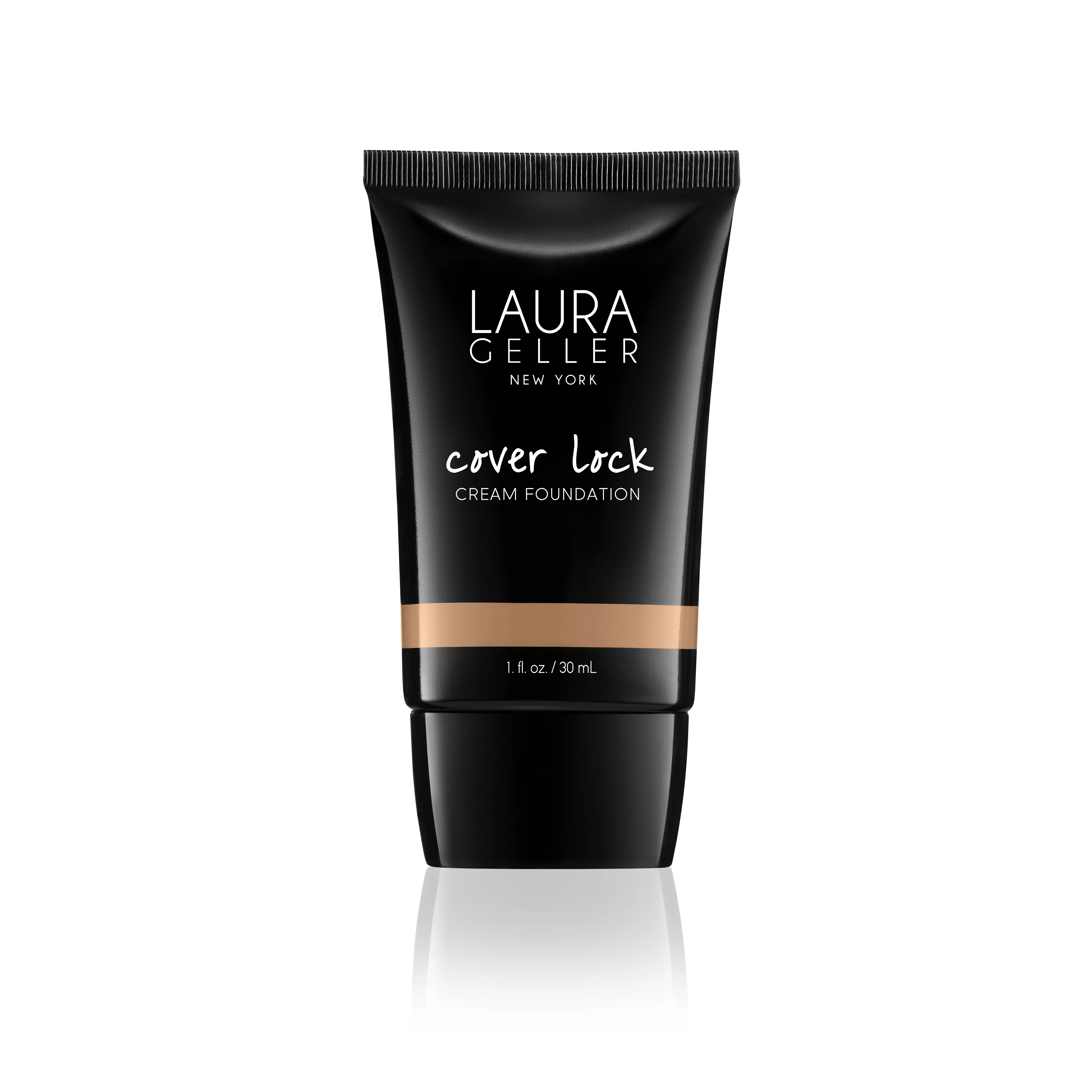 Laura Geller Cover Lock Cream Foundation, Deep, 1 Oz