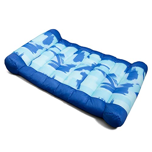 Big Joe Kona Hammock No Inflation Needed Pool Lounger with Headrest, Quick Draining Fabric, 4 feet Big