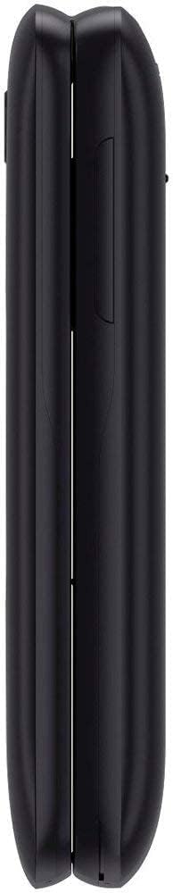 Alcatel SMARTFLIP 4052R | 4G LTE | 4GB Flip-Phone | Bluetooth, WiFi, Big Buttons | Carrier locked to AT&T. Phone is not unlocked - Volcano Black