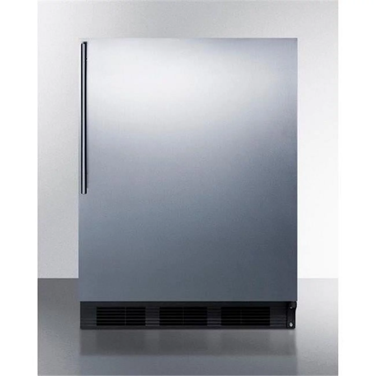 Summit Appliance  33.25 x 23.63 x 23.5 in. Built-In Undercounter All-Refrigerator, Black Cabinet