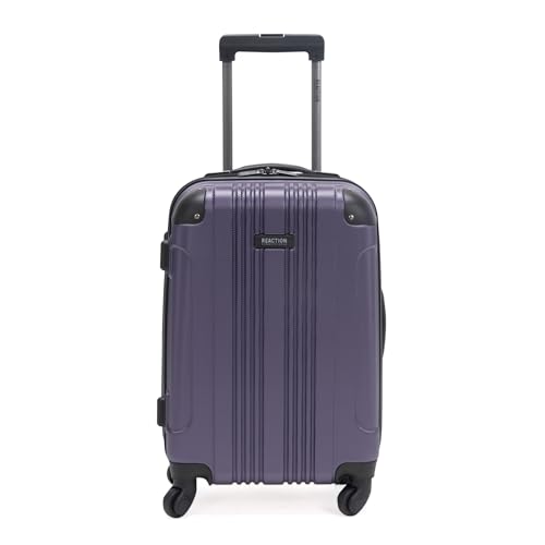 Kenneth Cole REACTION Out of Bounds Lightweight Hardshell 4-Wheel Spinner Luggage, Cobalt Blue, 20-Inch Carry On
