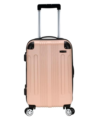 Rockland London Hardside Expandable Luggage with Spinner Wheels, Multicolor, Carry-On 20-Inch