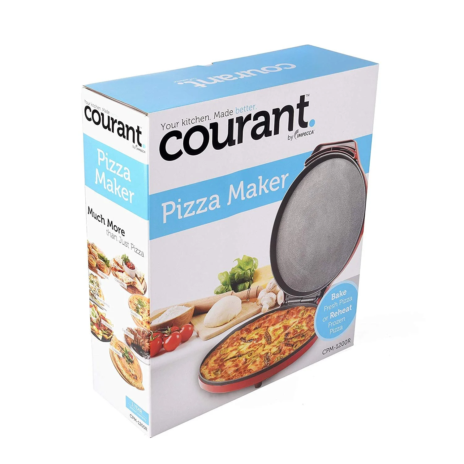 COURANT 12in PIZZA MAKER - RED