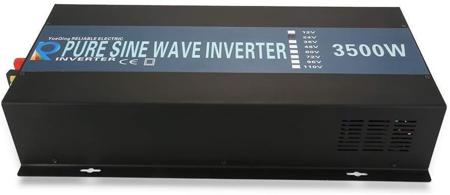 WZRELB Strong Driving Capacity 2500W 24VDC to 120VAC Pure Sine Wave Inverter Power Converter (RBP250024B1)