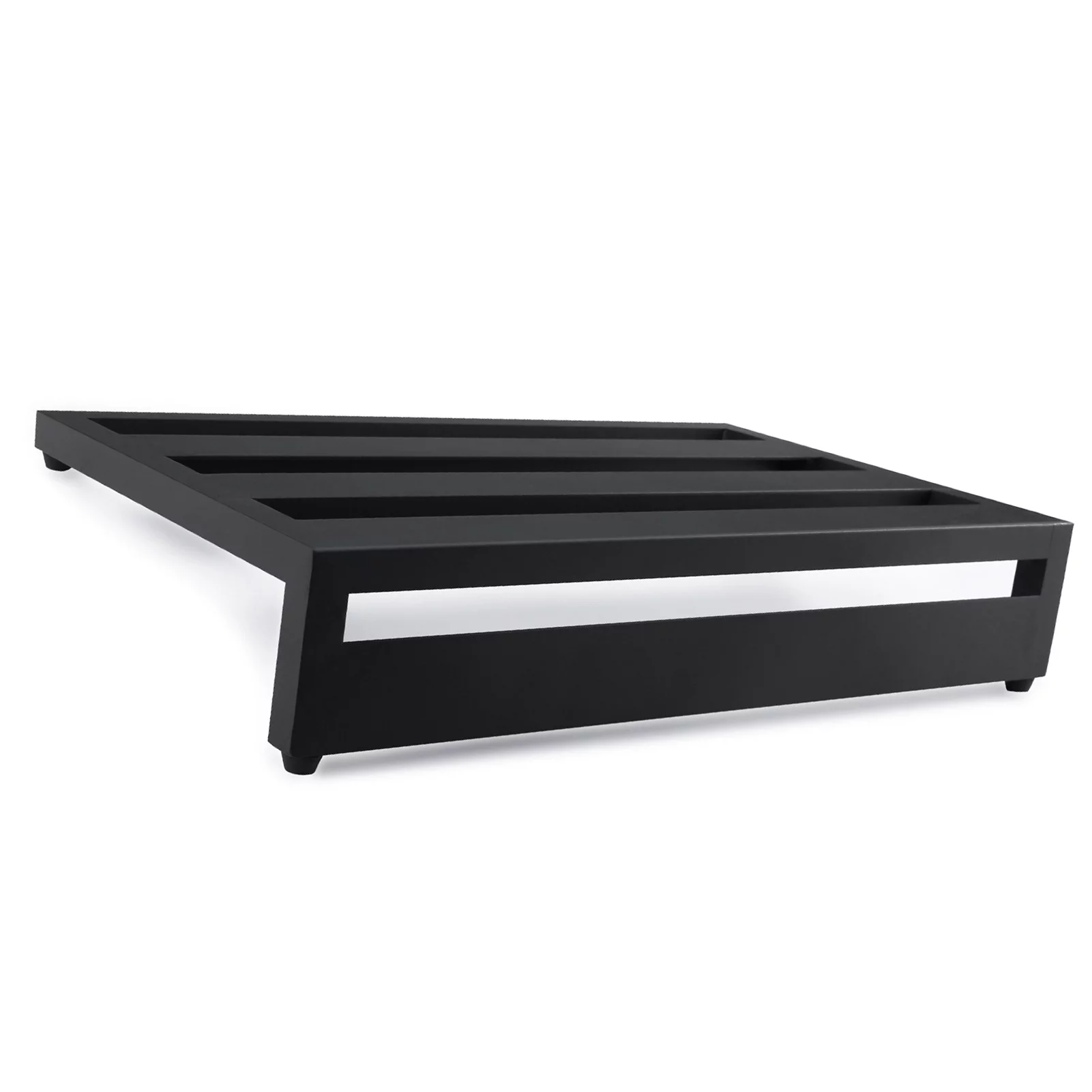 Walmeck Large Guitar Effect Pedal Board Pedalboard Aluminum Alloy with Carry Bag 4pcs Picks Fixing Tapes