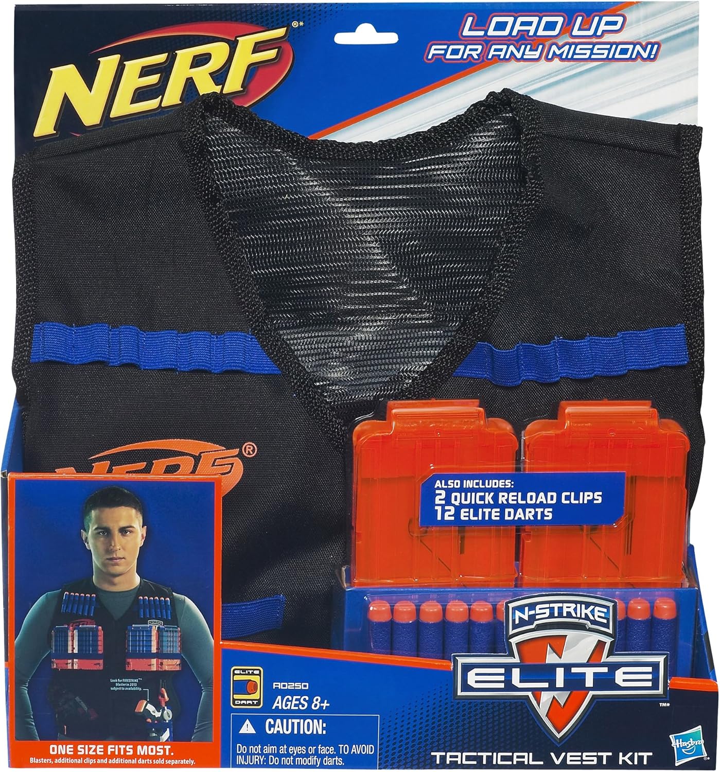NERF Hasbro Official N-Strike Elite Series Tactical Vest (Amazon Exclusive)