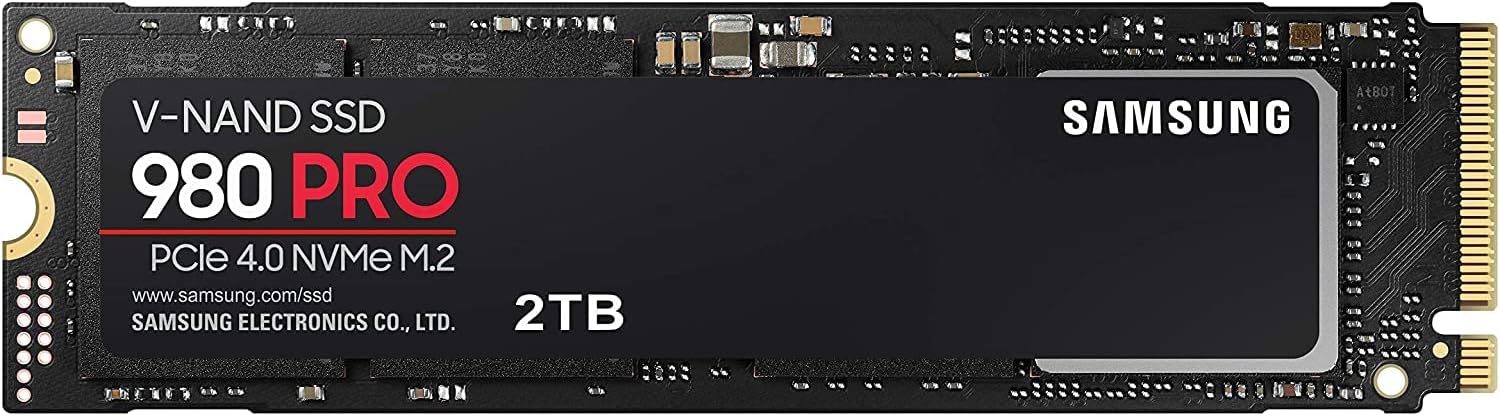 980 PRO SSD 2TB Internal Solid State Hard Drive Memory Card, Maximum Speed (980 PRO with Heatsink)