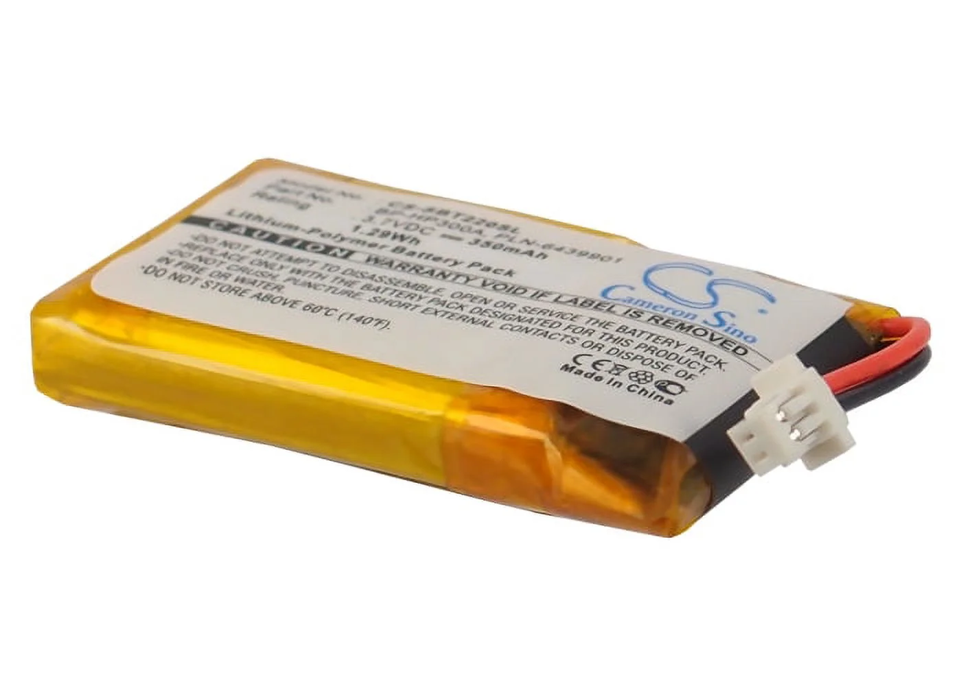 350mAh BP-HP300A Battery for Sony DR-BT21, DR-BT21G, DR-BT21GB, DR-BT21IK, DR-BT22