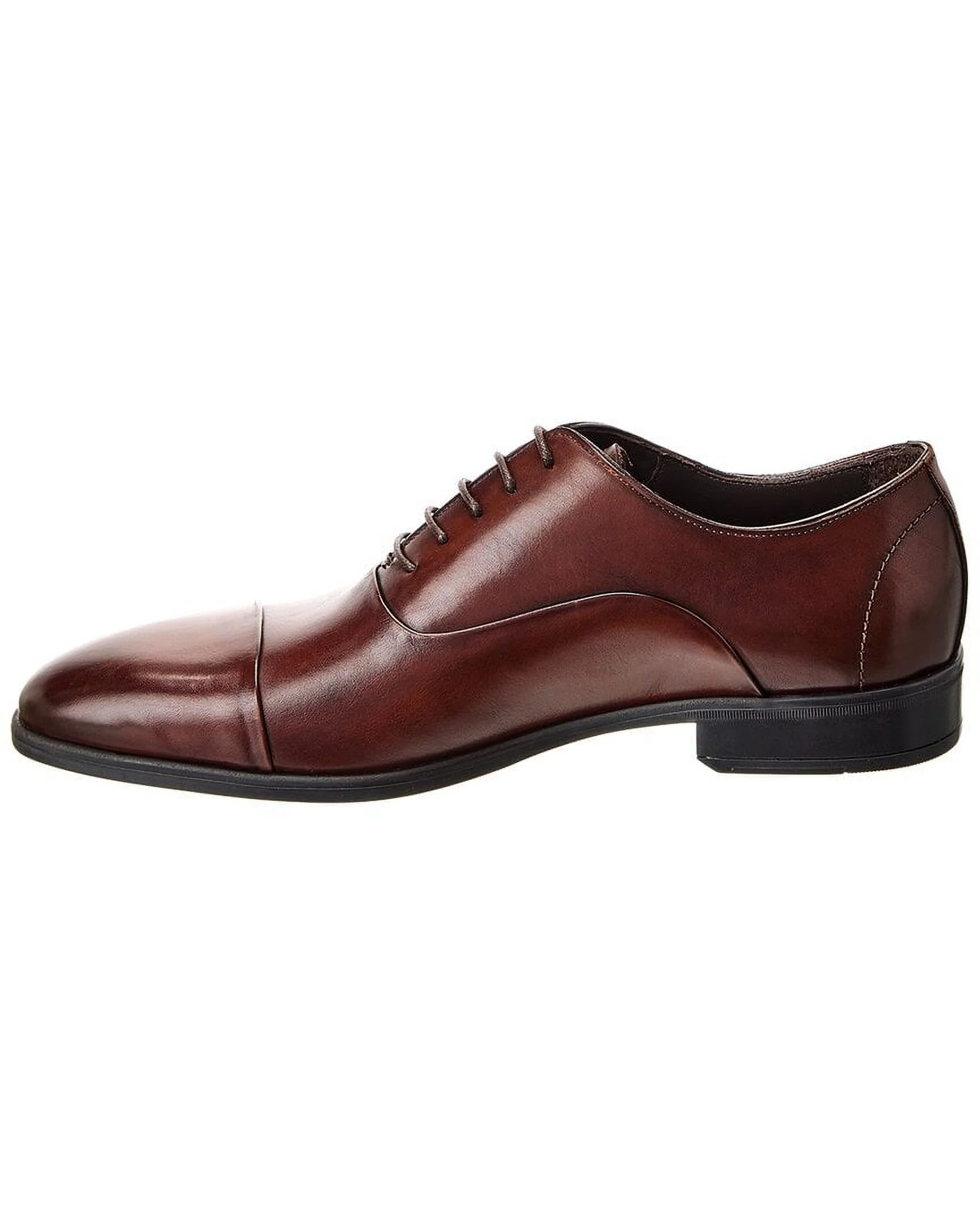 M by Bruno Magli Mario Leather Oxford, 10, Brown