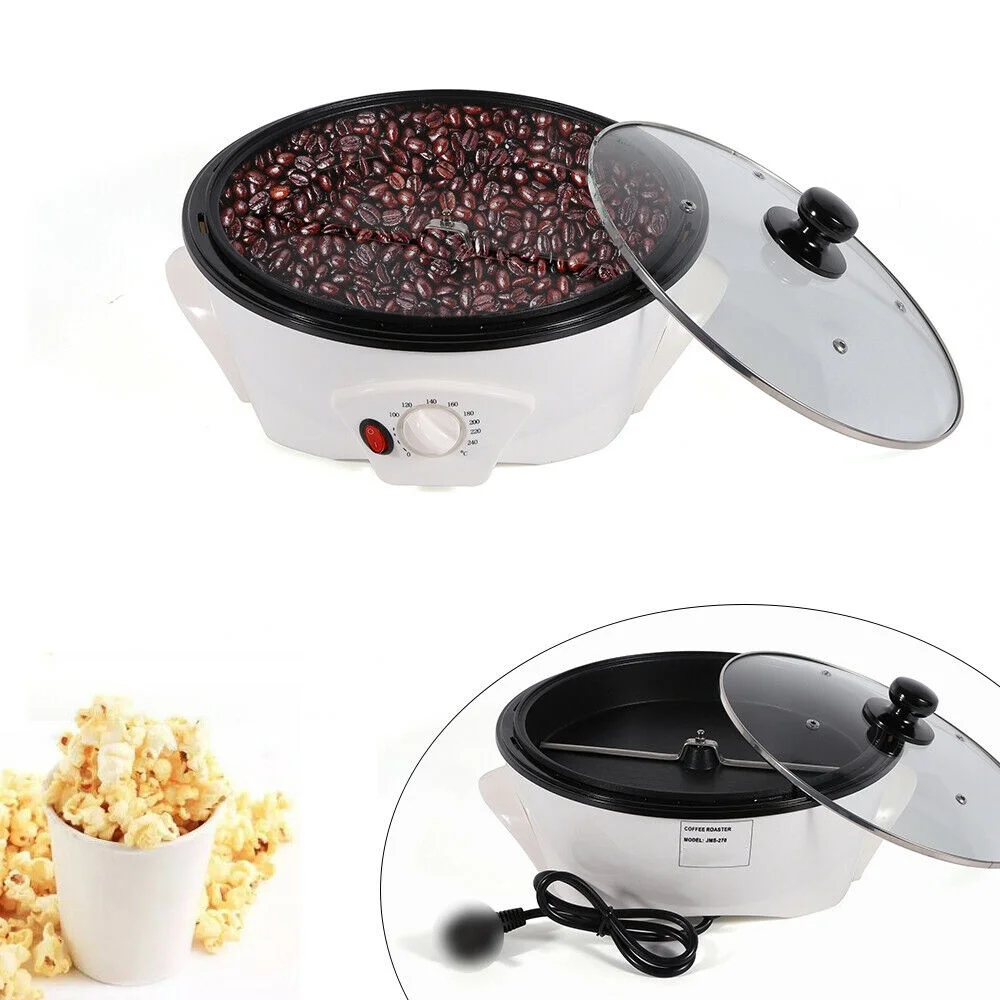 Electric Coffee Bean Roasting Machine Round Coffee Roaster Baking Baker Home