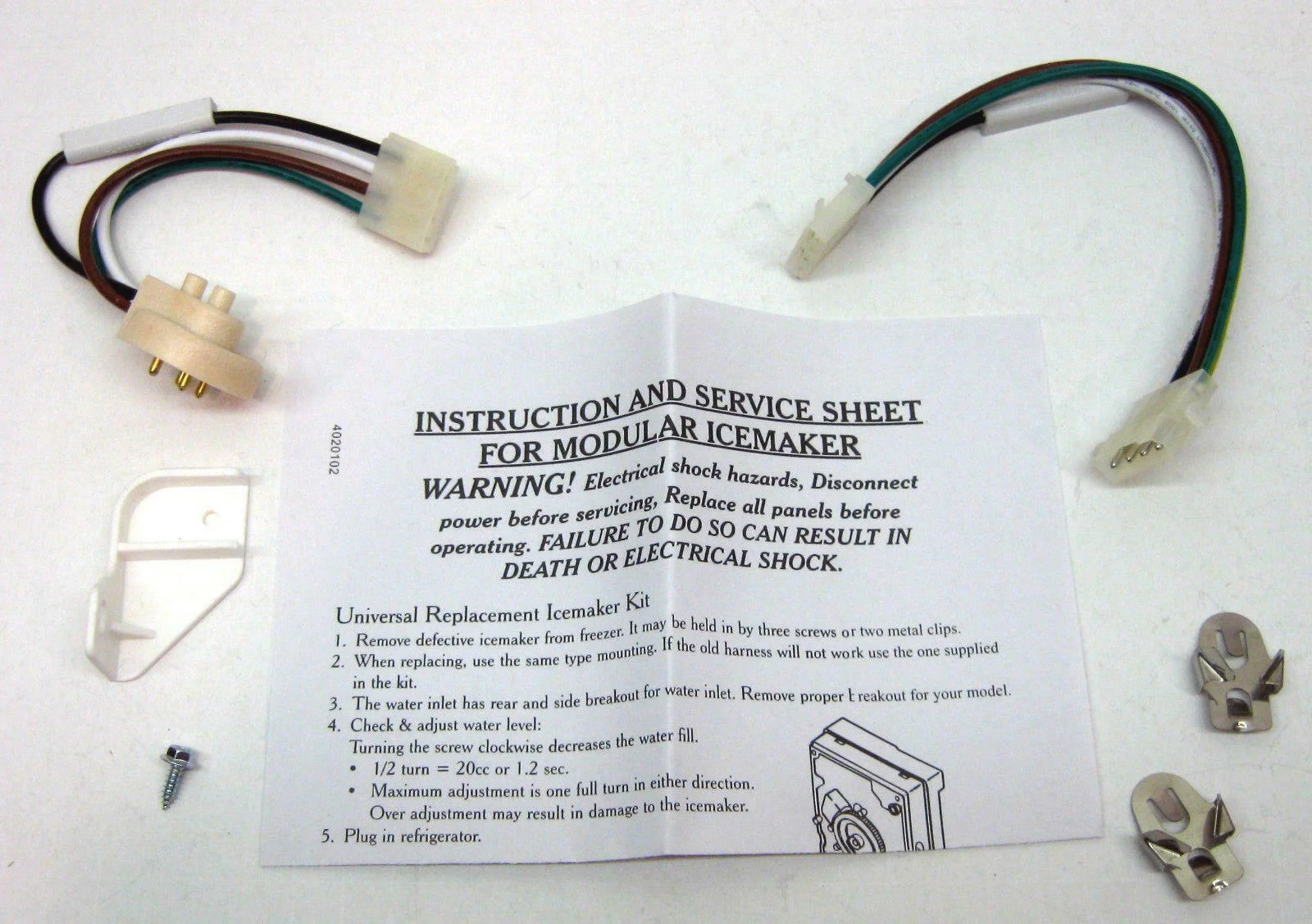 IM943 Refrigerator Icemaker for Whirlpool Kenmore Kitchenaid Roper 626633 626636