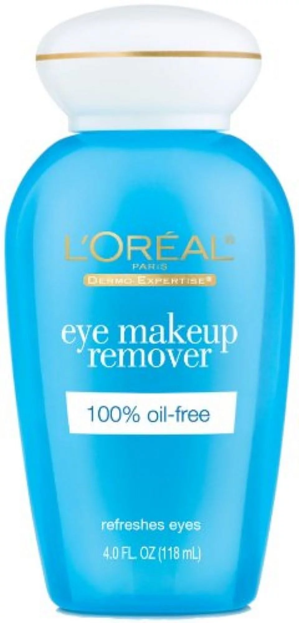 L'Oreal Dermo-Expertise Eye Makeup Remover 4 oz (Pack of 6)