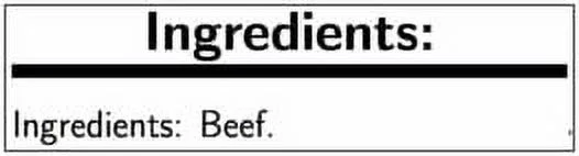 Ada Valley Gourmet Foods Beef Crumbles Cooked Unseasoned, 5 Pound -- 4 per case.