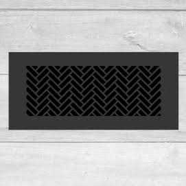 15 x 12 Vintage Black Gravity Baseboard Register - Shop Hardware Tools Online Store