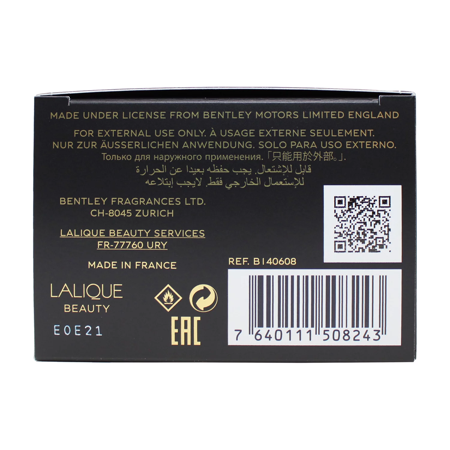 Bentley Absolute by Bentley Eau De Parfum Spray 3.4 oz